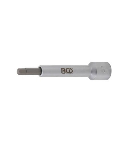 Bit-Einsatz | Antrieb Innenvierkant 12,5 mm (1/2") | Innensechskant 7 mm