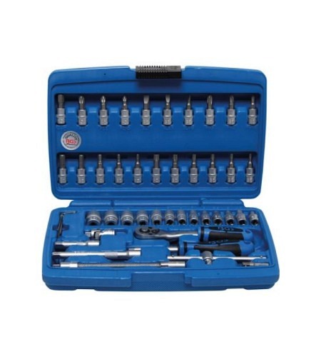 Steckschlüssel-Satz | Antrieb 6,3 mm (1/4") | 46-tlg.
