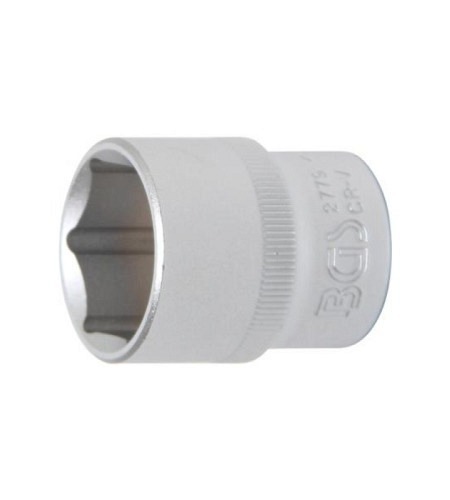 Steckschlüssel-Einsatz Sechskant | Antrieb Innenvierkant 12,5 mm (1/2") | SW 15/16"