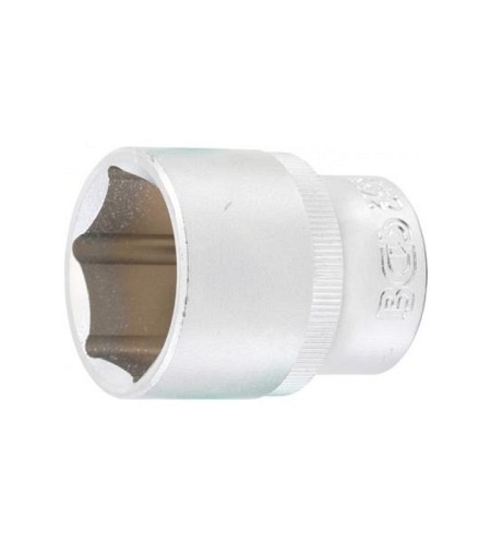 Steckschlüssel-Einsatz Sechskant | Antrieb Innenvierkant 12,5 mm (1/2") | SW 1.1/8"