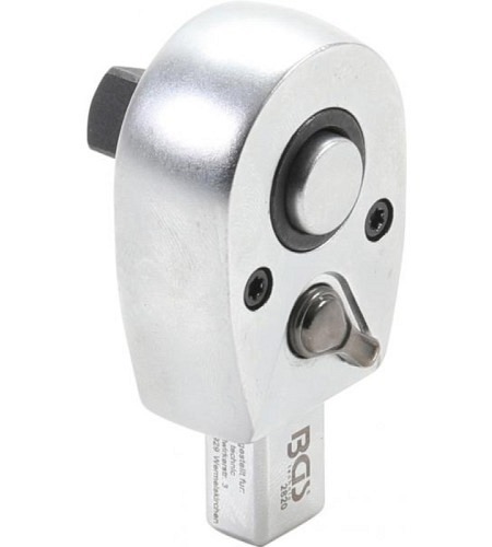Einsteck-Umschaltknarre | 10 mm (3/8") | Aufnahme 9 x 12 mm
