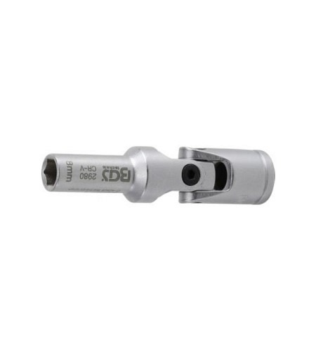 Glühkerzen-Gelenk-Einsatz Sechskant| Antrieb Innenvierkant 10 mm (3/8") | SW 8 mm