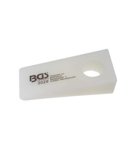 Zierleistenkeil mit Loch | 100 x 45 mm
