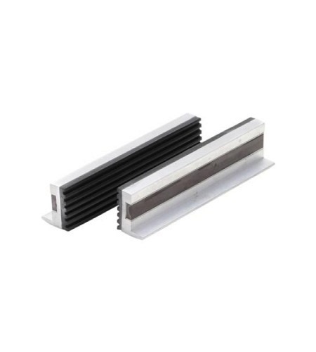 Schraubstock-Schutzbacken | Aluminium | Breite 125 mm | 2-tlg.