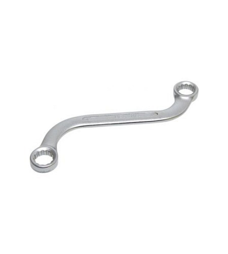 S-Form Doppel-Ringschlüssel Zwölfkant | SW 12x13 mm