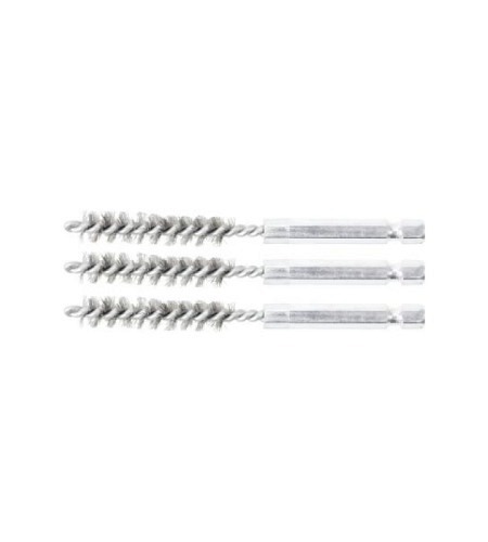 Stahlbürste | 9 mm | Antrieb Außensechskant 6,3 mm (1/4") | 3-tlg.