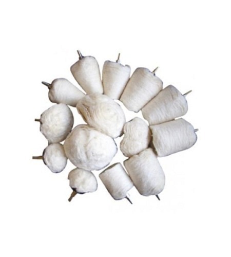 Polierköpfe-Sortiment | Antrieb 6,3 mm (1/4") | 14-tlg.