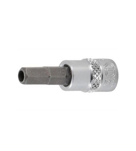 Bit-Einsatz | Antrieb Innenvierkant 6,3 mm (1/4") | Innensechskant mit Bohrung 6 mm