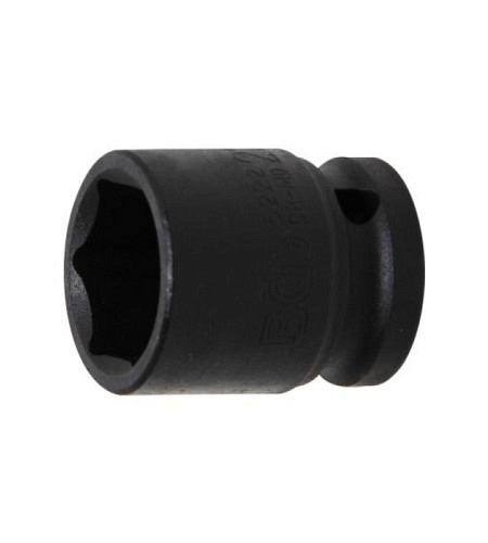 Kraft-Steckschlüssel-Einsatz Sechskant | Antrieb Innenvierkant 12,5 mm (1/2") | SW 22 mm
