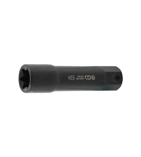 Steckschlüssel-Einsatz E-Profil, extra lang | Antrieb Aussensechskant 22 mm | SW E24