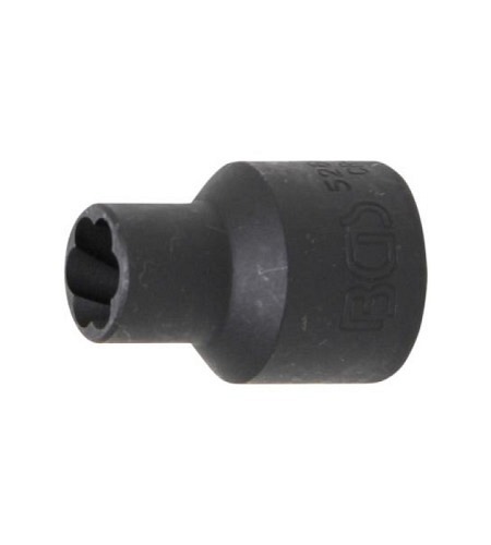 Spezial-Steckschlüssel-Einsatz / Schraubenausdreher | Antrieb Innenvierkant 12,5 mm (1/2") | SW 10 mm