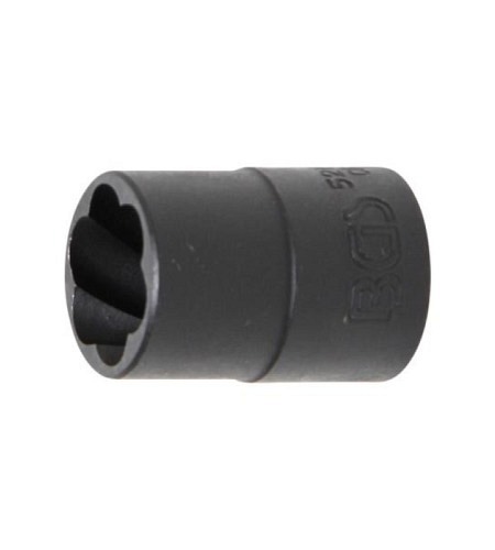 Spezial-Steckschlüssel-Einsatz / Schraubenausdreher | Antrieb Innenvierkant 12,5 mm (1/2") | SW 16 mm