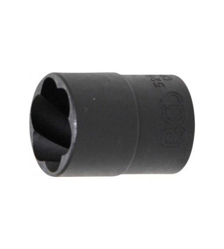 Spezial-Steckschlüssel-Einsatz / Schraubenausdreher | Antrieb Innenvierkant 12,5 mm (1/2") | SW 19 mm