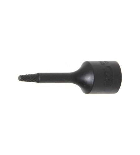 Spezial-Steckschlüssel-Einsatz / Schraubenausdreher | Antrieb Innenvierkant 10 mm (3/8") | SW 3 mm
