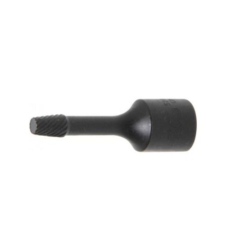 Spezial-Steckschlüssel-Einsatz / Schraubenausdreher | Antrieb Innenvierkant 10 mm (3/8") | SW 6 mm