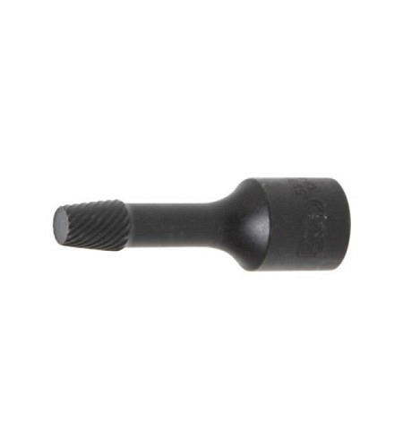 Spezial-Steckschlüssel-Einsatz / Schraubenausdreher | Antrieb Innenvierkant 10 mm (3/8") | SW 8 mm