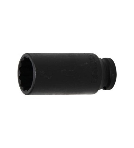 Kraft-Steckschlüssel-Einsatz Zwölfkant | Antrieb Innenvierkant 12,5 mm (1/2") | SW 27 mm