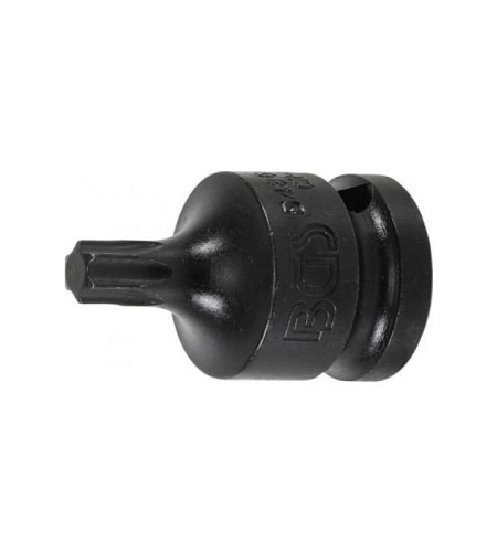 Kraft-Bit-Einsatz | Antrieb Innenvierkant 12,5 mm (1/2") | T-Profil (für Torx) T45