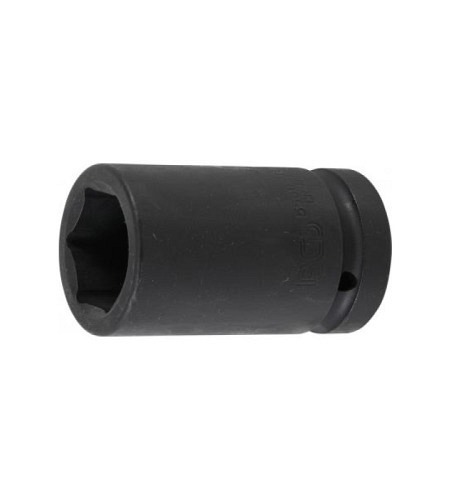 Kraft-Steckschlüssel-Einsatz Sechskant, tief | Antrieb Innenvierkant 25 mm (1") | SW 34 mm