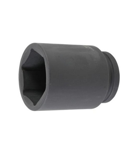 Kraft-Steckschlüssel-Einsatz Sechskant, tief | Antrieb Innenvierkant 25 mm (1") | SW 75 mm