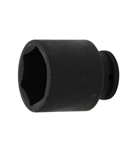 Kraft-Steckschlüssel-Einsatz Sechskant, tief | Antrieb Innenvierkant 20 mm (3/4") | SW 55 mm
