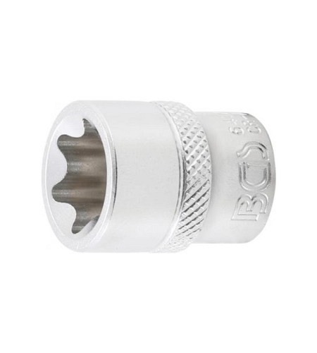 Steckschlüssel-Einsatz E-Profil | Antrieb Innenvierkant 10 mm (3/8") | SW E18