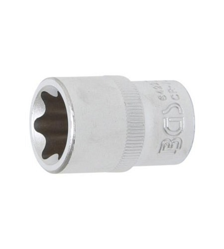 Steckschlüssel-Einsatz E-Profil | Antrieb Innenvierkant 12,5 mm (1/2") | SW E22