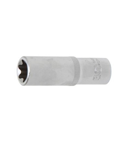 Steckschlüssel-Einsatz E-Profil, tief | Antrieb Innenvierkant 12,5 mm (1/2") | SW E20