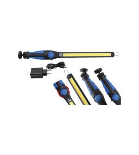 COB-LED-Arbeits-Handleuchte | LED Kaltweiß & Gelb | ultra flach