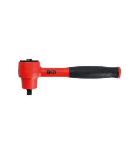 VDE-Umschaltknarre | feinverzahnt |Abtrieb Außenvierkant 10 mm (3/8") | 1000 V