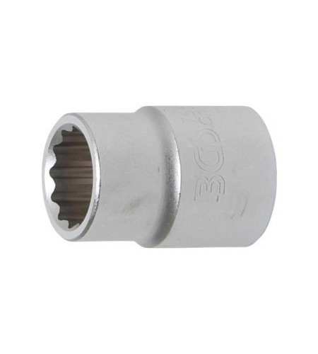 Steckschlüssel-Einsatz Zwölfkant | Antrieb Innenvierkant 20 mm (3/4") | SW 22 mm