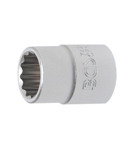 Steckschlüssel-Einsatz Zwölfkant | Antrieb Innenvierkant 20 mm (3/4") | SW 24 mm