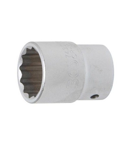 Steckschlüssel-Einsatz Zwölfkant | Antrieb Innenvierkant 20 mm (3/4") | SW 30 mm