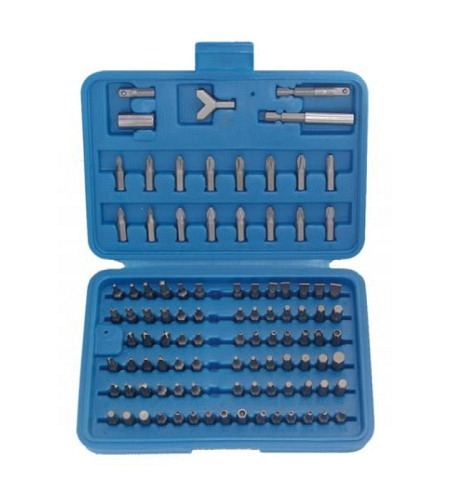 Sicherheits-Bit-Satz | Antrieb Aussensechskant 6,3 mm (1/4") | 100-tlg.