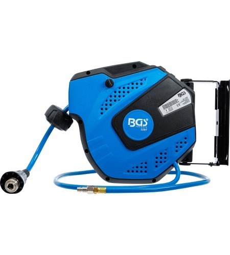 Druckluftschlauch mit automatischem Aufroller | ..