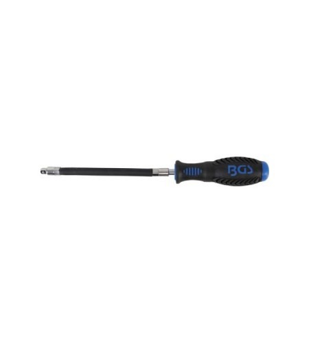 Schraubendreher mit flexiblem Rundgriff | Aussenvierkant 6,3 mm (1/4")