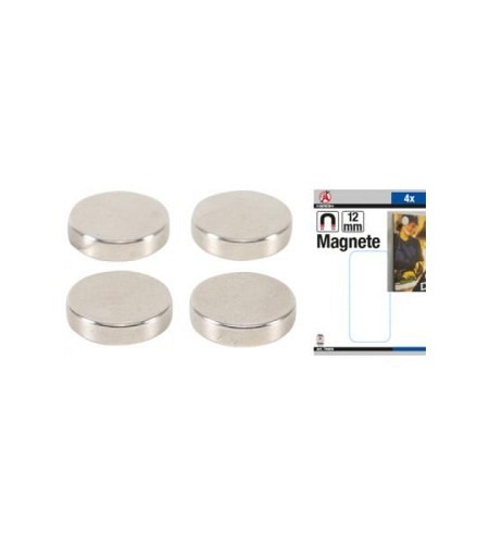 Magnet-Satz | extra stark | Ø 12 mm | 4-tlg.