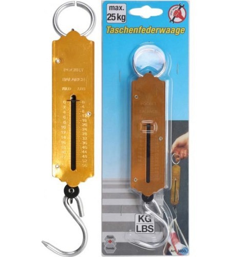 Taschenfederwaage | bis 25 kg