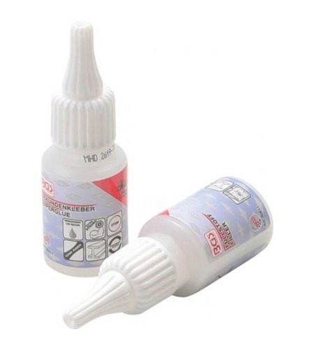 Klebstoff-Reparaturset | 2-K Schweißnaht | Industrieklebestoff 20g / Granulat 20g