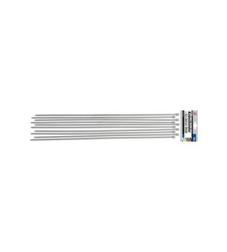 Kabelbinder-Sortiment | weiß | 8,0 x 800 mm | 10-tlg.