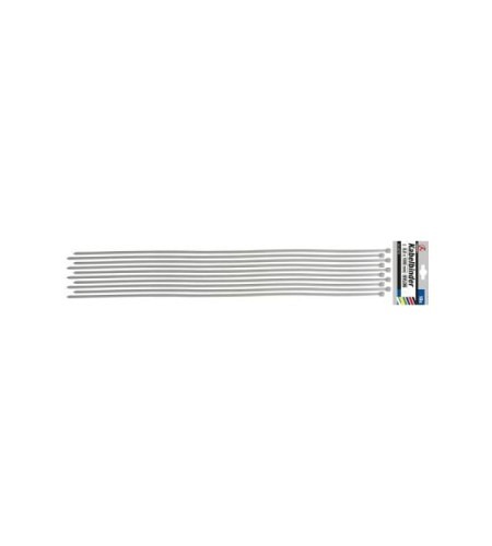 Kabelbinder-Sortiment | weiss | 8,0 x 1000 mm | 10-tlg.