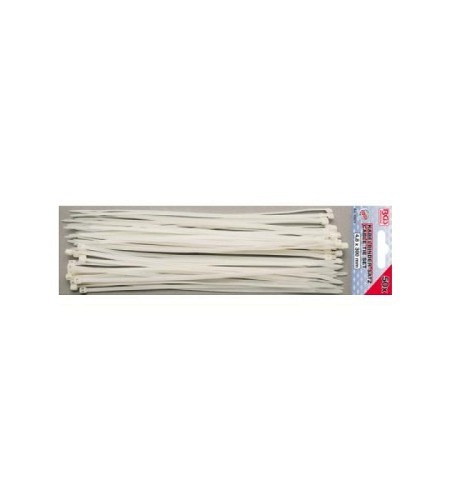 Kabelbinder-Sortiment | weiss | 4,8 x 300 mm | 50-tlg.
