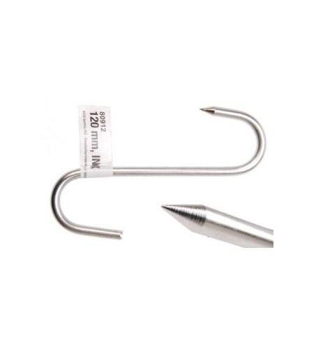 Fleischerhaken | INOX | 120 mm