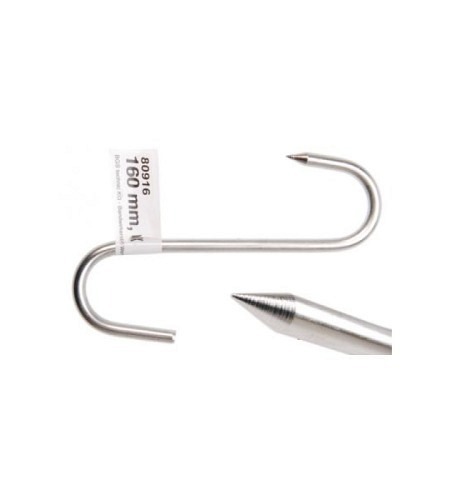 Fleischerhaken | INOX | 160 mm