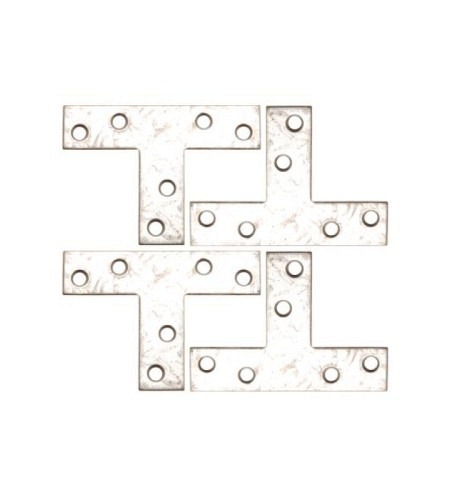 T-Winkel | 70 x 50 x 16 mm | 4-tlg.
