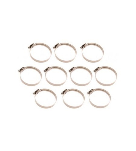 Schlauchklemme | INOX  | 40 x 60 mm | 10-tlg.