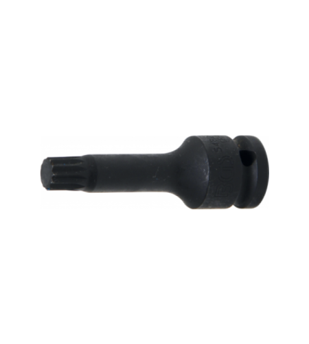 Kraft-Bit-Einsatz | Antrieb Innenvierkant 12,5 mm (1/2") | Innenvielzahn (für XZN) M12