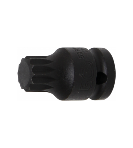 Kraft-Bit-Einsatz | Antrieb Innenvierkant 12,5 mm (1/2") | Innenvielzahn (für XZN) M18