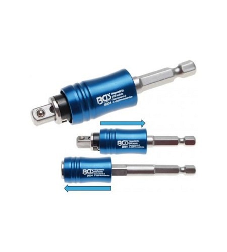 Magnethalter für Bits und Steckschlüssel "2-IN-1"