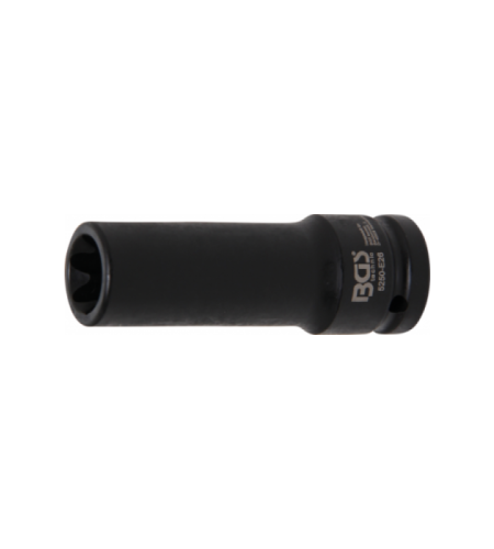 Kraft-Steckschlüssel-Einsatz E-Profil, tief | Antrieb Innenvierkant 20 mm (3/4") | SW E26